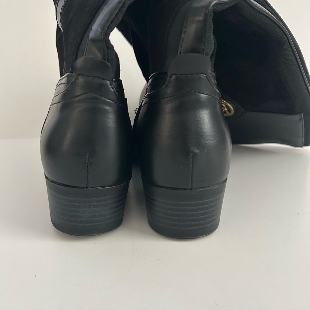 Liz Claiborne Black Riding Boots | Size 9 - Picture 7 of 7